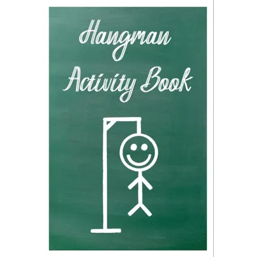 Hangman Activity Book: Game for Two or More Players - Paperback