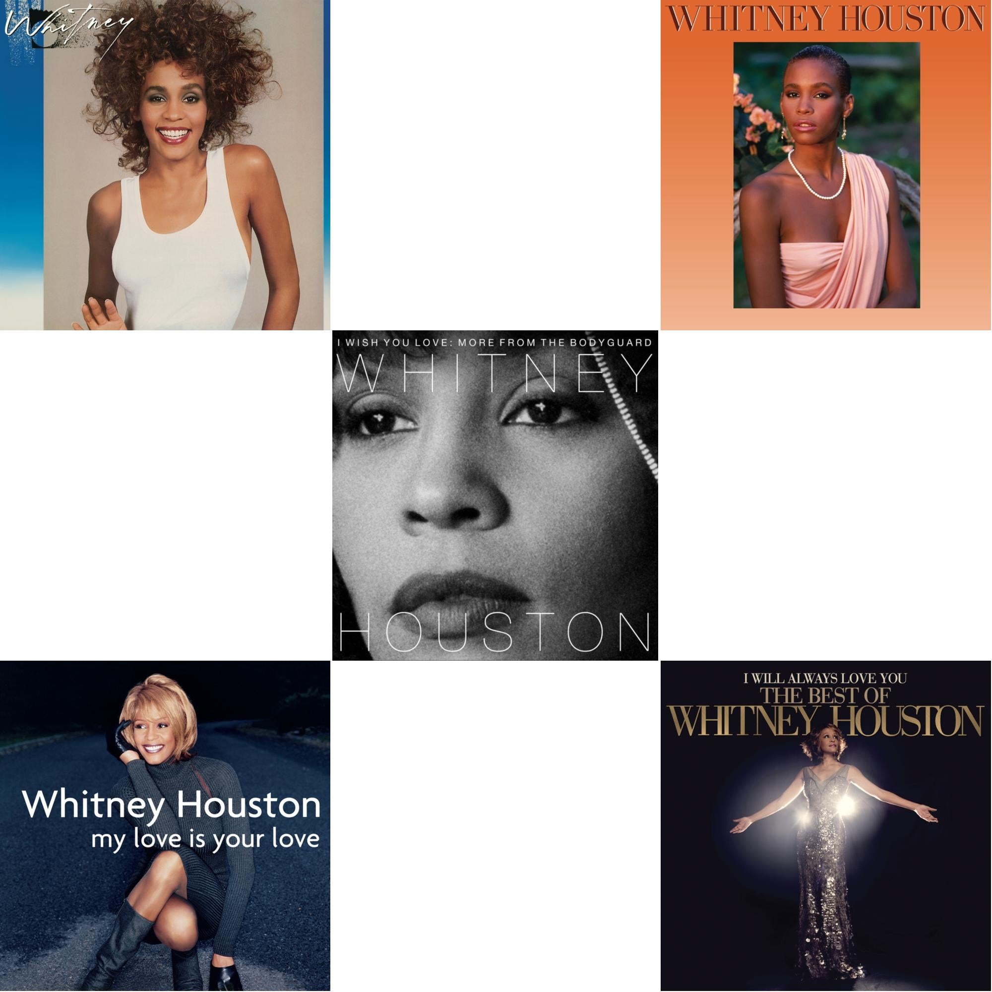 I Will Always Love You: The Best Of Whitney Houston (2LP) & Whitney & My Love Is Your Love & Whitney Houston & I Wish You Love: More From The Bodyguard (150G/Purple LP Vinyl)