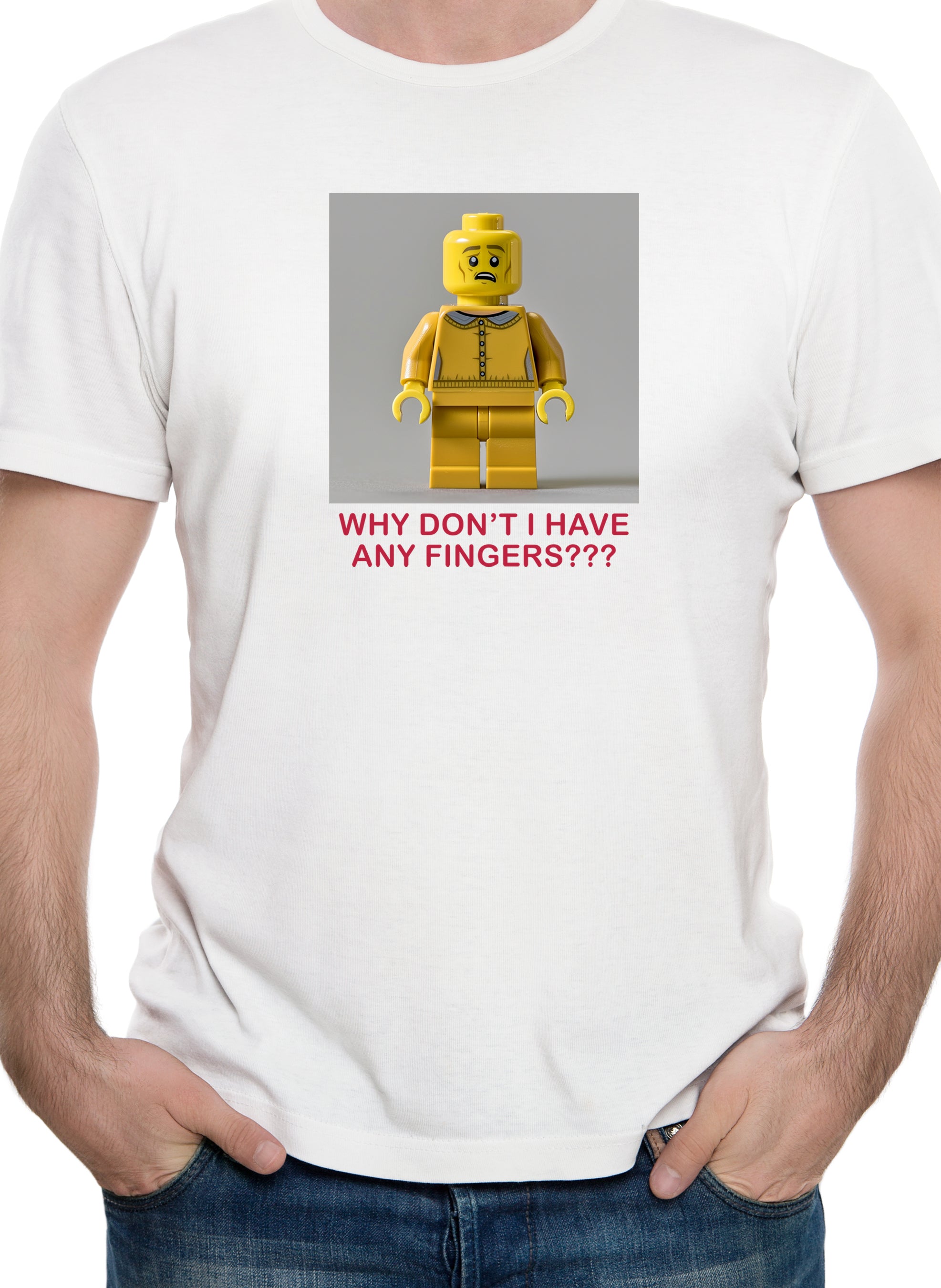 Why Don't I Have Any Fingers??? T-Shirt