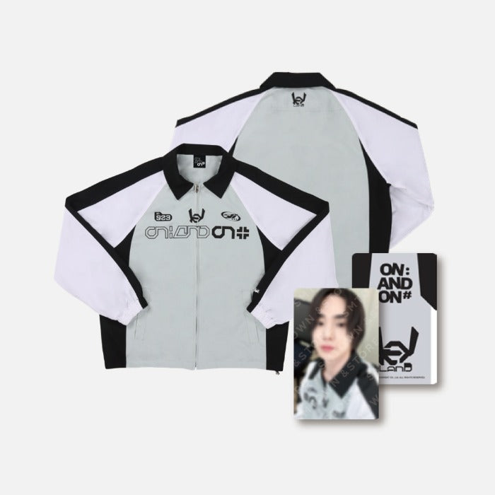 SHINee Key - On : And On # 2024 Keyland Official MD Wind Breaker + Photo Card Set