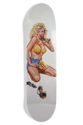 World Industries Kareem Campbell Fudgesicle EX7 7.7" Skateboard Deck