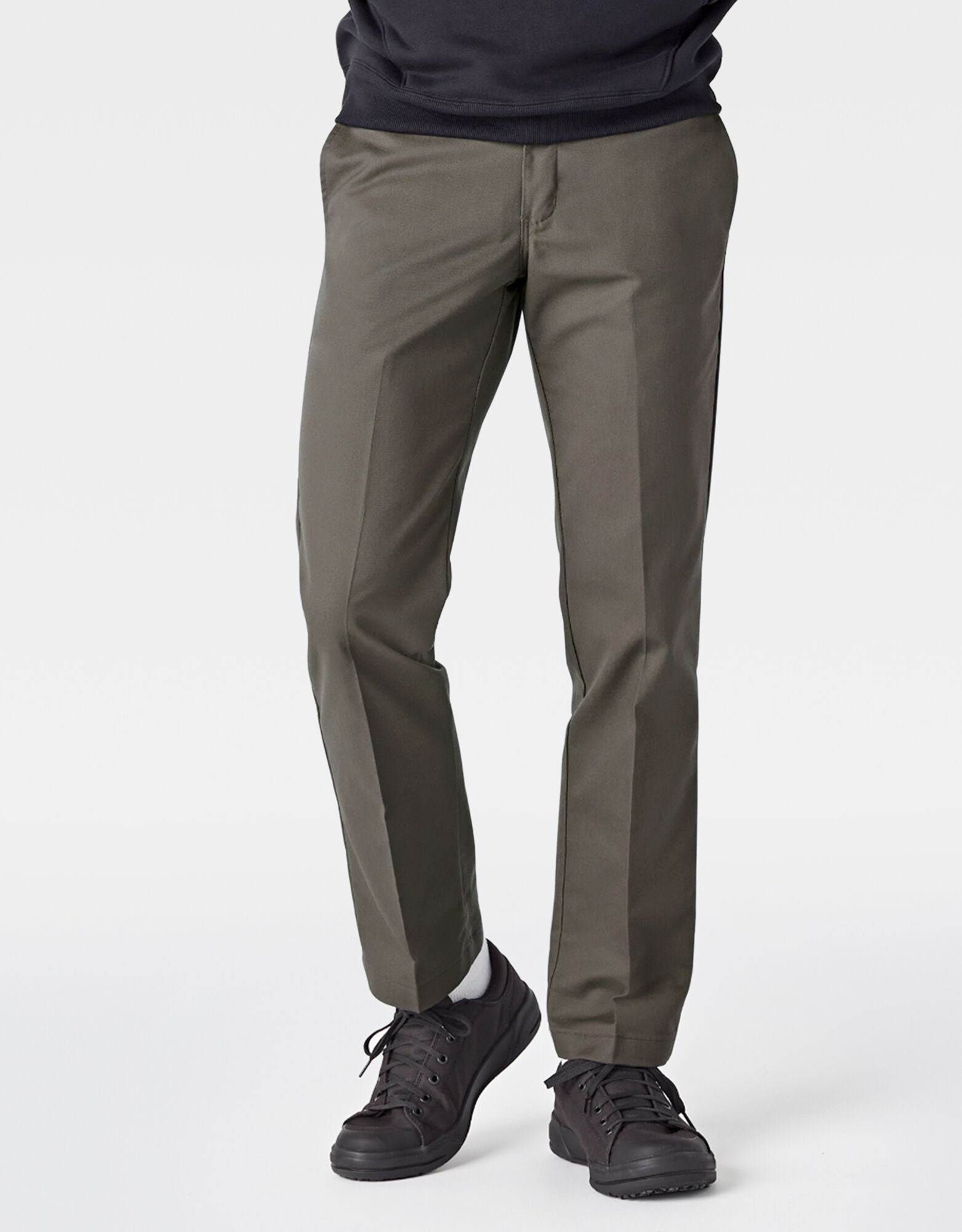 Dickies '67 Slim Fit Straight Leg Work Pants - Mushroom