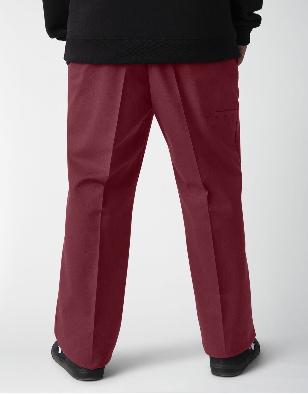 Dickies Jamie Foy Signature Loose Fit Straight Leg Pants Cordovan