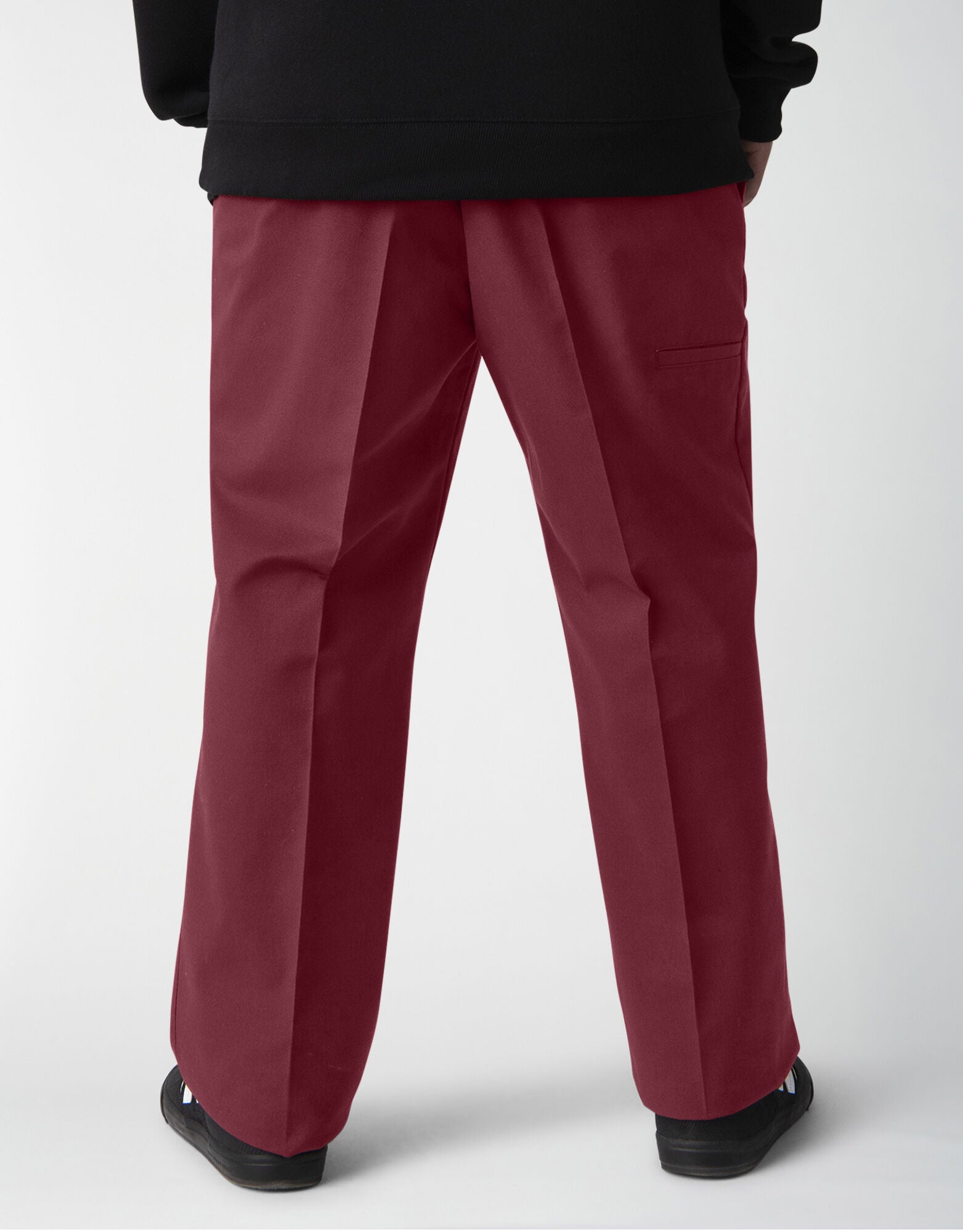 Dickies Jamie Foy Signature Loose Fit Straight Leg Pants Cordovan