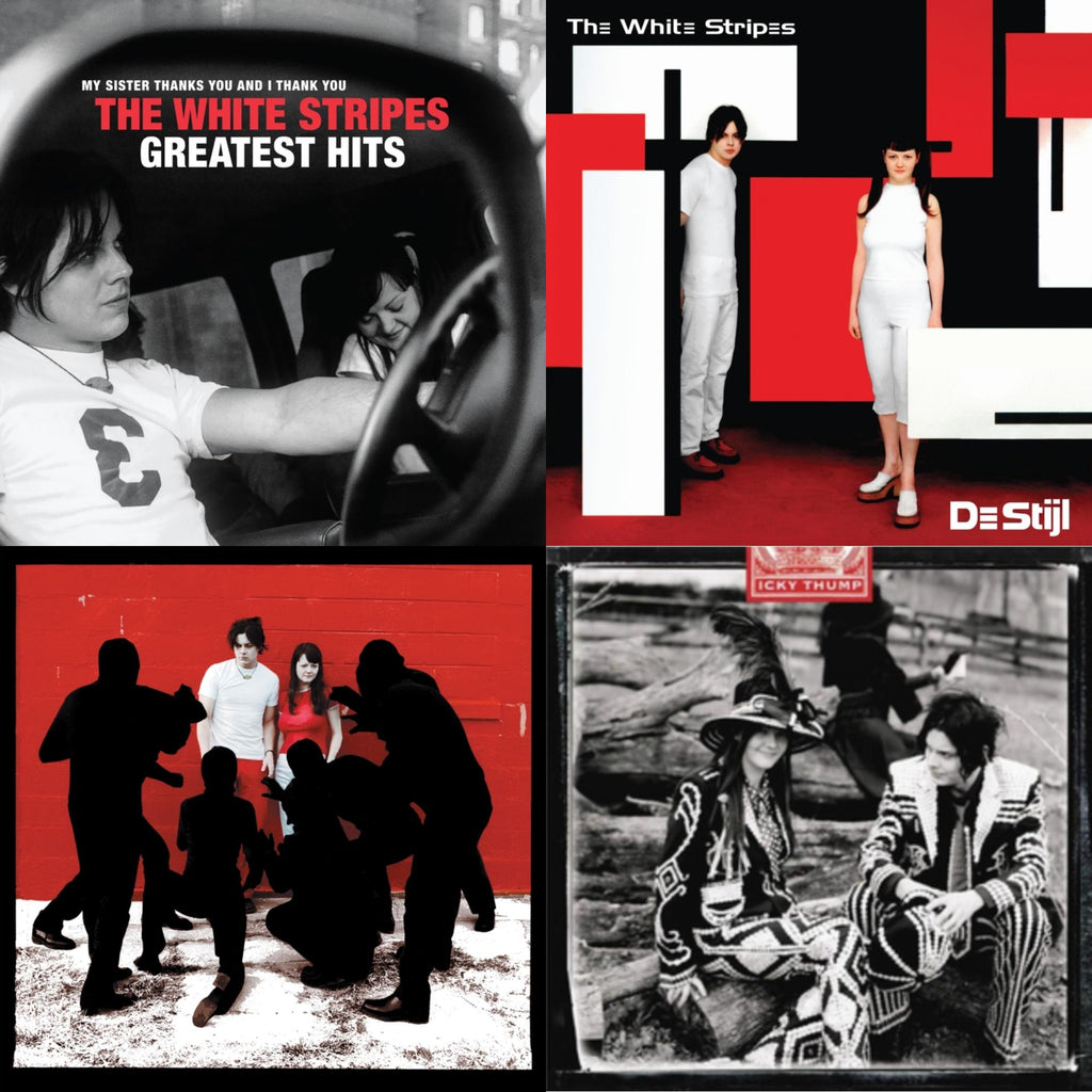 White Stripes - Icky Thump (2LP) & De Stijl & White Blood Cells (Reissue) & White Stripes Greatest Hits (2LP)