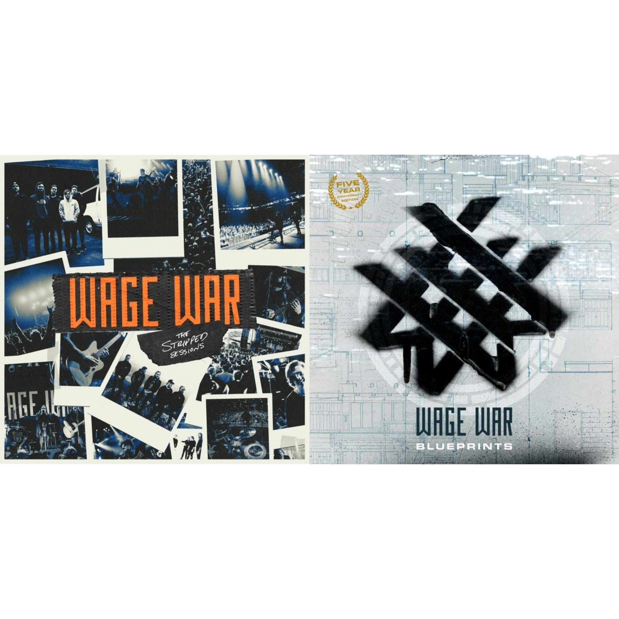 Blueprints (Anniversary Edition/Seafoam Marble LP Vinyl) & Stripped Sessions