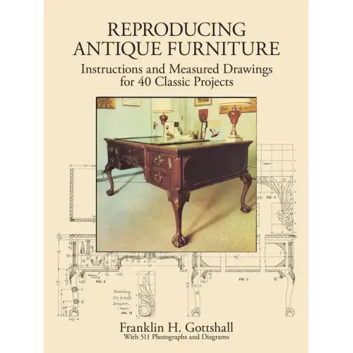 Reproducing Antique Furniture: Instructions and Measured Drawings for 40 Classic Projects - Paperback