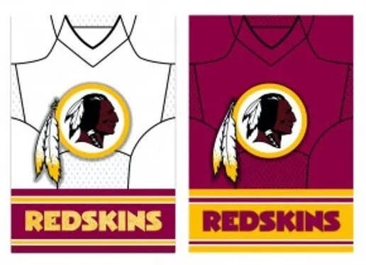 Washington Commanders Garden Flag 2 Sided Jersey