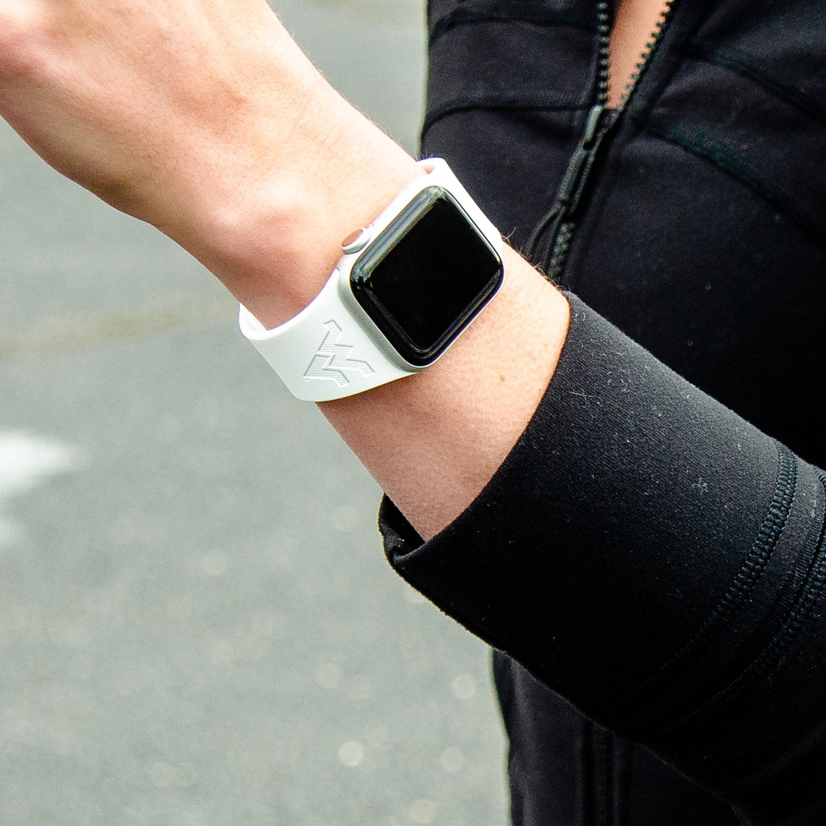 West Virginia Mountaineers Engraved Apple Watch Band
