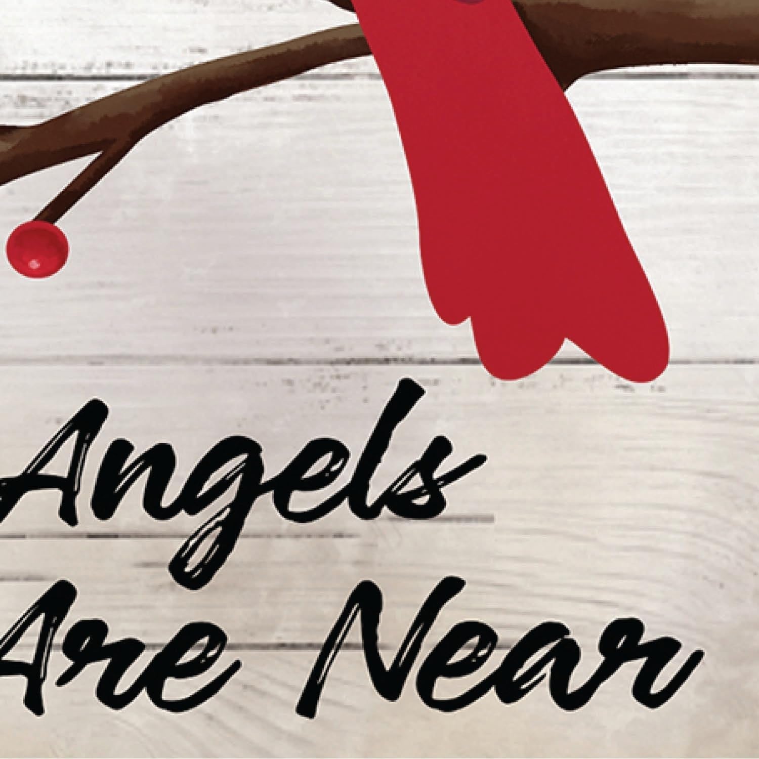 When Angels Are Near 2 Sided Garden Flag