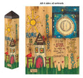 Where Grandkids Play Art Pole 20 Inches Tall Love