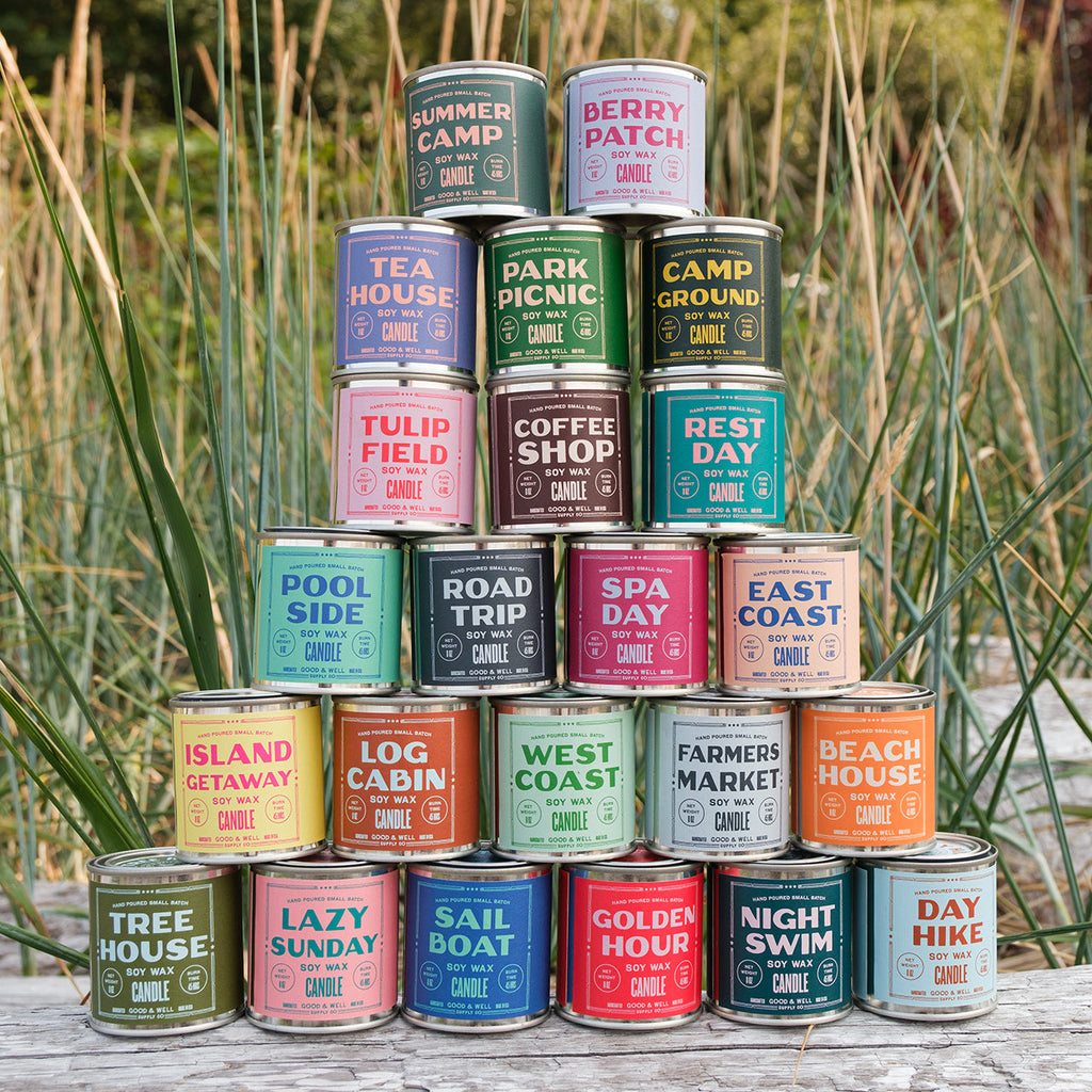 Tulip Field Soy Candle