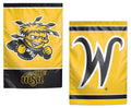 Wichita State Shockers Garden Flag 2 Sided Logo