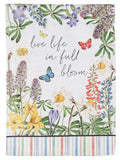 Wildflowers and Butterflies Garden Flag 2 Sided