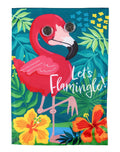 Winky Blinky Let's Flamingle LED Garden Flag