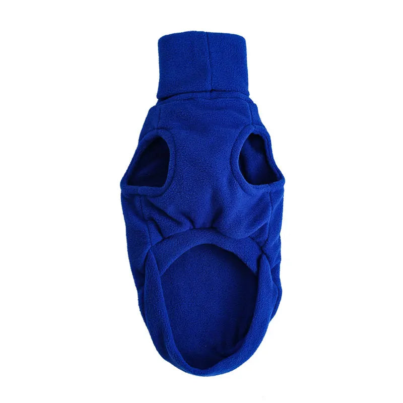 Winter Fleece Whippet Vest – Italian Greyhound Turtleneck Dog Clothes