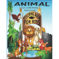Animal Coloring Book For Kids (The Lion, Giraffe, Monkey, Elephant, Crocodile ...!): Animal Coloring Book for Children's - Paperback
