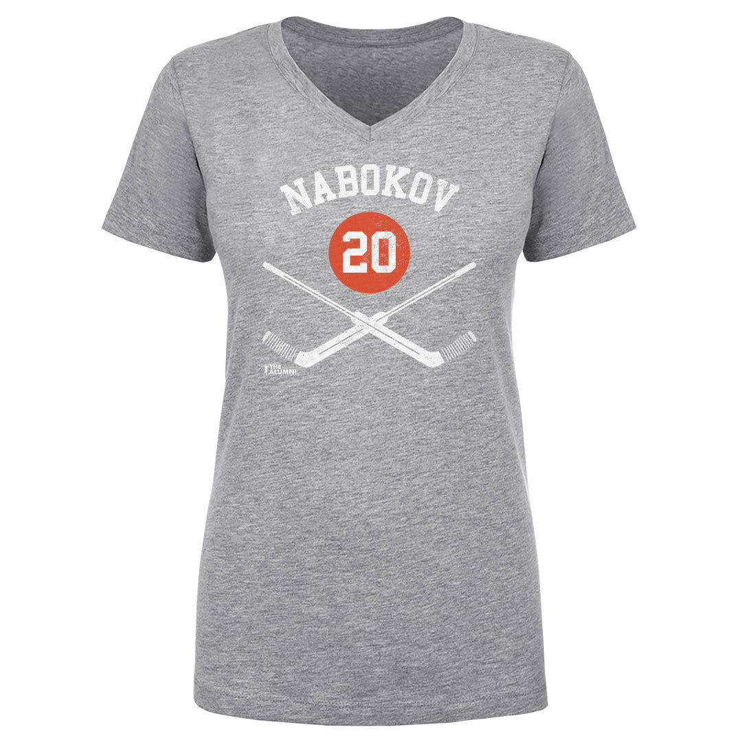Evgeni Nabokov New York I 20 Goalie Sticks WHT
