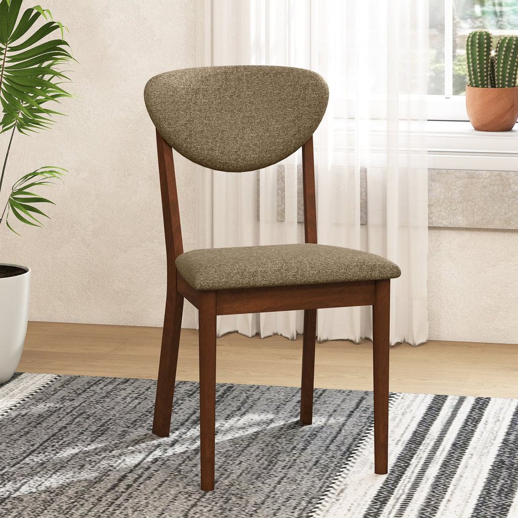 Dining Chairs Set of 4 with Padded Seats and Backrest