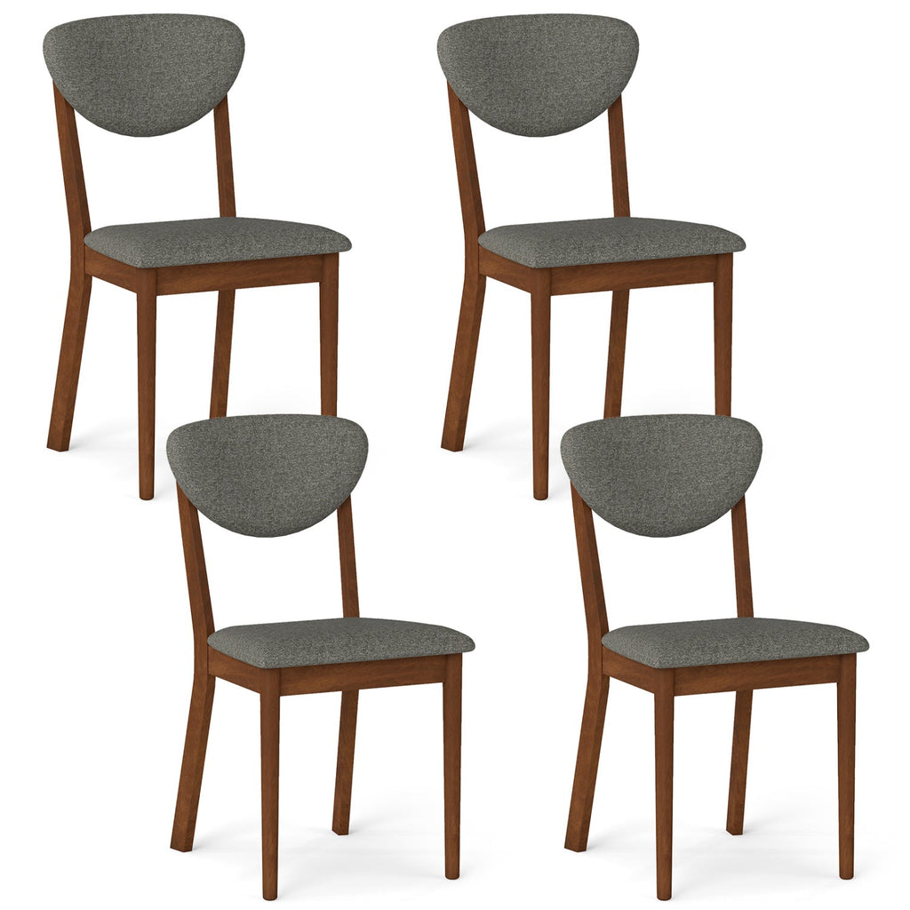 Dining Chairs Set of 4 with Padded Seats and Backrest