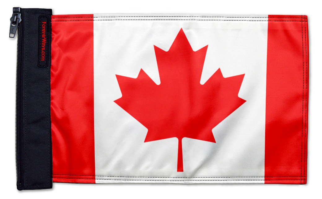 Canada 12"x18" Forever Wave Flag