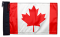 Canada 12"x18" Forever Wave Flag for Jeep Wrangler JK 2-Door 2007-2018