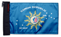 Conch Republic 12"x18" Forever Wave Flag for Boats