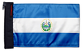 El Salvador 12"x18" Forever Wave Flag for Jeep Wrangler TJ 1996-2006