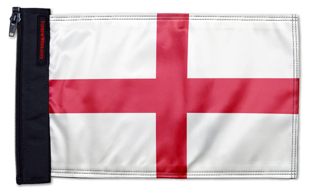 England 12"x18" Forever Wave Flag