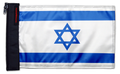 Israel 12"x18" Forever Wave Flag for Jeep Wrangler CJ-7 and CJ-8 1976-1986