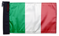 Italy 12"x18" Forever Wave Flag for Jeep Wrangler JK 2-Door 2007-2018