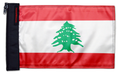 Lebanon 12"x18" Forever Wave Flag for Jeep Wrangler YJ 1986-1995