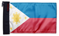 Philippines 12"x18" Forever Wave Flag for Jeep Wrangler YJ 1986-1995