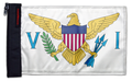 US Virgin Islands 12"x18" Forever Wave Flag for Jeep Wrangler JK 2-Door 2007-2018