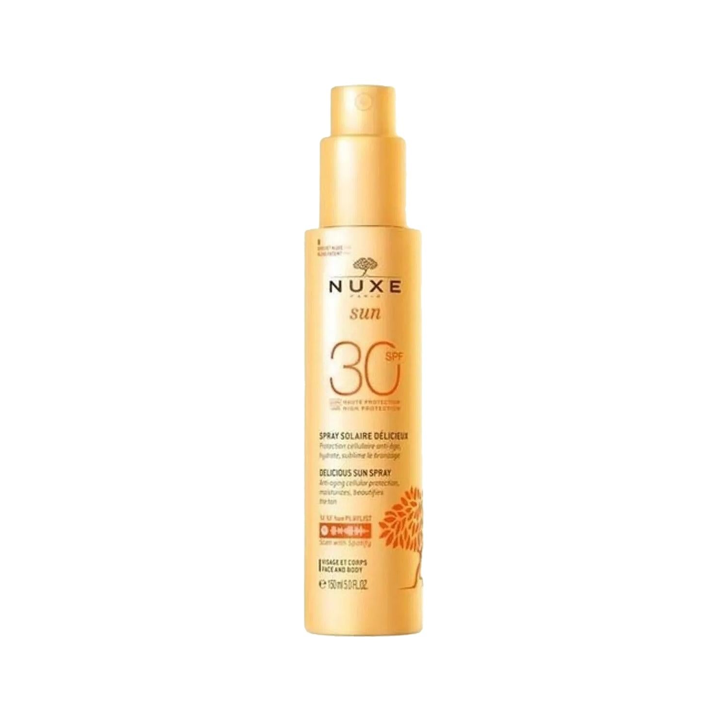 Nuxe Nuxe Fondante Sun Spray SPF30 Sunscreen Spray for Skin Protection - 5.07 fl oz