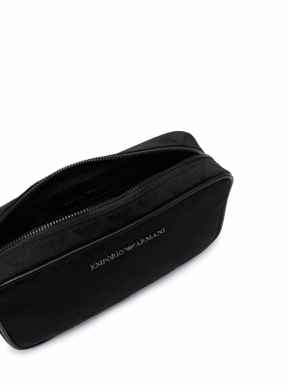 EMPORIO ARMANI Allover Logo Wash Mini Handbag