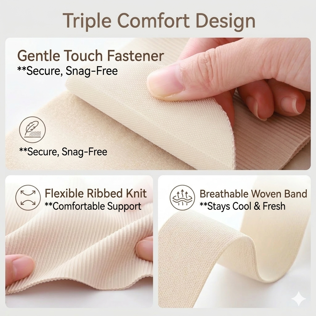 Seamless Maternity Support Band | Pregnancy Belly Belt for Back & Pelvic Relief