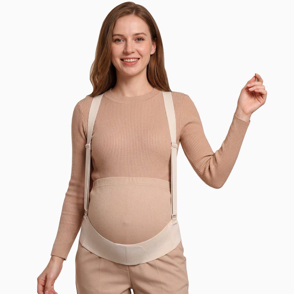 Seamless Maternity Support Band | Pregnancy Belly Belt for Back & Pelvic Relief