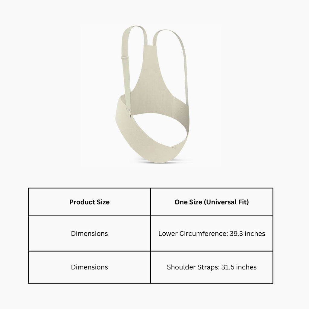 Seamless Maternity Support Band | Pregnancy Belly Belt for Back & Pelvic Relief