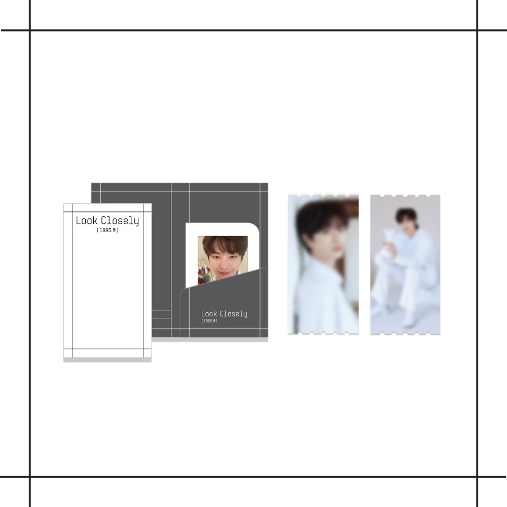 Yook Sung Jae - [Look Closely] 1st Fan Meeting 2024 Official MD Special Photo Ticket Set