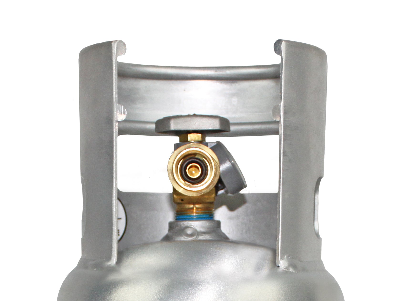 Flame King Lightweight 5lb Aluminum Propane Tank LP Cylinder with OPD & Gauge