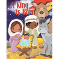 Christmas Nativity Coloring and Activity Book for Kids: A king is Born for African American Kids - Paperback