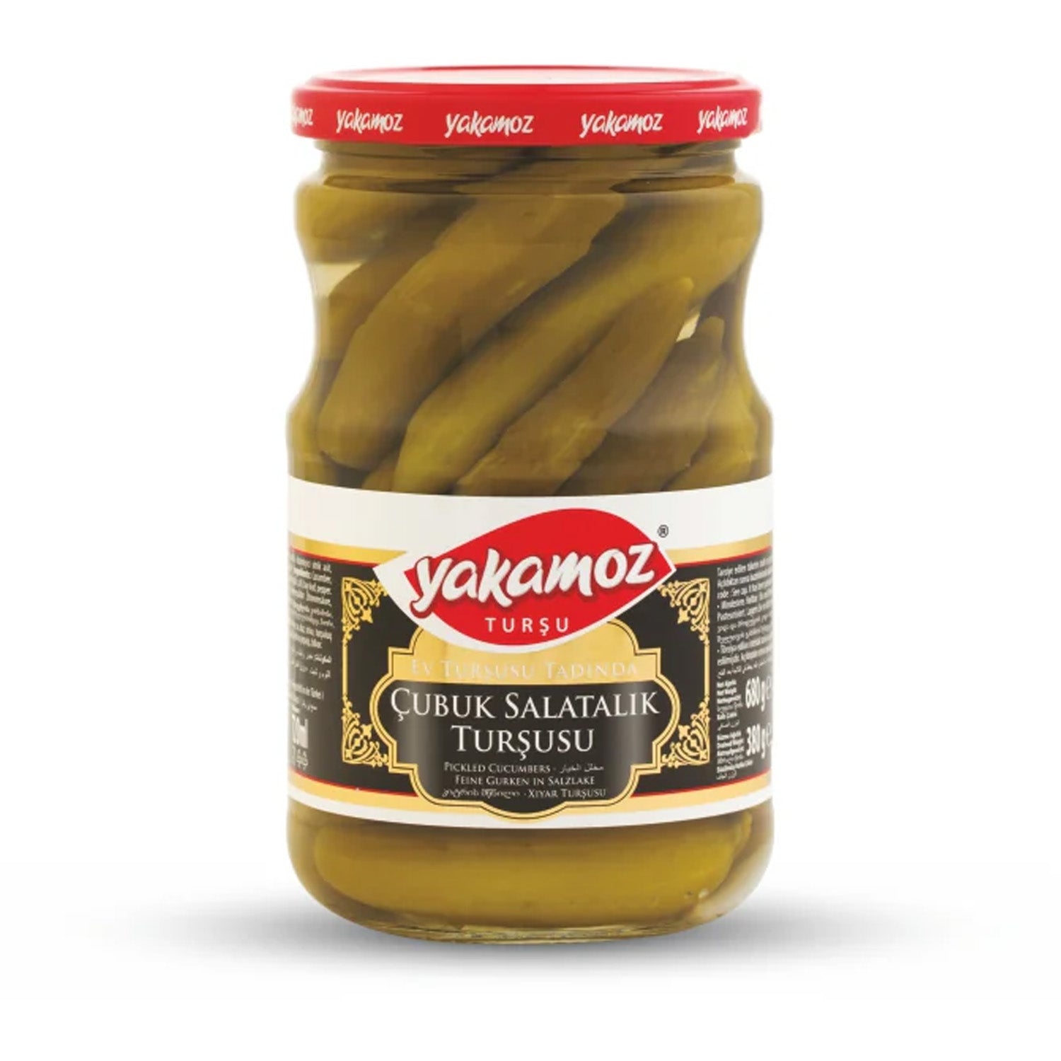 Yakamoz Pickled Cucumbers (Homemade Style) 370Ml