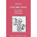 Journal of the Early Book Society: For the Study of Manuscripts and Printing History - Paperback
