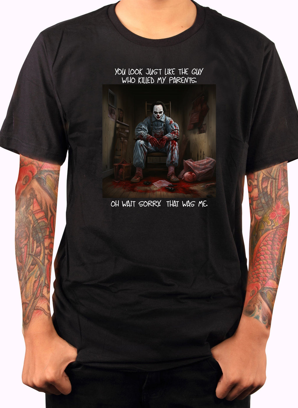 You look just like the guy who killed my parents T-Shirt