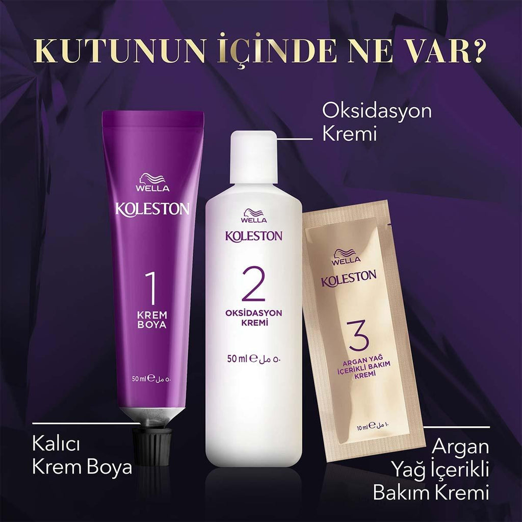 Wella Koleston Intense Hair Dye - Long-Lasting Color & Moisturizing Benefits