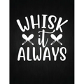 Whisk it always: Recipe Notebook to Write In Favorite Recipes - Best Gift for your MOM - Cookbook For Writing Recipes - Recipes and Not - Paperback