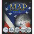 Statehood Quarters Collector's Map: Plus the District of Columbia and United States Territories - Hardcover