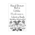 Hand Drawn Boho Edible Mushroom coloring book - Paperback