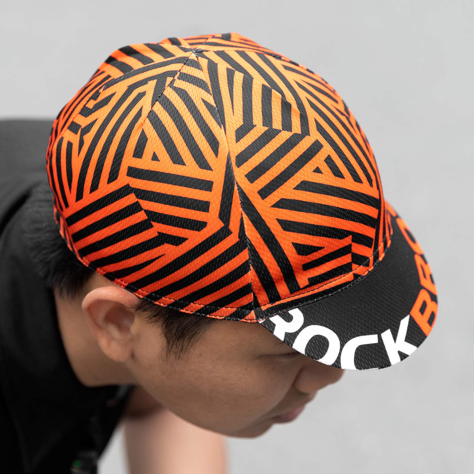 ROCKBROS Cycling Cap Sun Visor Ployester Breathable Rainbow Hat for Men Women